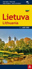 Książka ePub Lietuva Travel map / Litwa Mapa samochodowa PRACA ZBIOROWA - zakÅ‚adka do ksiÄ…Å¼ek gratis!! - PRACA ZBIOROWA