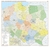 Książka ePub Polska - mapa Å›cienna obszarÃ³w wÅ‚aÅ›ciwoÅ›ci sÄ…dÃ³w powszechnych na podkÅ‚adzie do wpinania 1:500 000 - brak