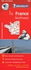 Książka ePub France Northwest, 1:500 000 - brak