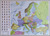 Książka ePub Europa mapa Å›cienna polityczna na podkÅ‚adzie do wpinania znacznikÃ³w 1:4 500 000 - brak