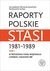 Książka ePub Raporty polskie Stasi 1981-1989. - brak