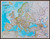 Książka ePub Europa Classic mapa Å›cienna polityczna na podkÅ‚adzie 1:5 419 0000 - brak