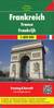 Książka ePub Mapa samochodowa - Francja 1:800 000 - praca zbiorowa