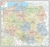 Książka ePub Polska administracyjno-drogowa mapa Å›cienna na podkÅ‚adzie do wpinania, 1:500 000 - brak