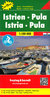 Książka ePub Istria pula mapa 1:100 000 - brak