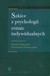 Książka ePub Szkice z psychologii rÃ³Å¼nic indywidualnych - brak