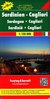 Książka ePub Sardynia Cagliari mapa samochodowa 1:150 000 - brak