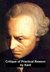Książka ePub Critique of Practical Reason - Immanuel Kant
