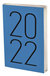 Książka ePub Kalendarz 2022 ART A5 niebieski - brak