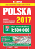 Książka ePub Atlas samochodowy polski 2017 kompas 1:500 000 - brak