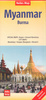 Książka ePub Myanmar, Burma, 1:1 500 000 - brak