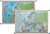 Książka ePub Europa mapa Å›cienna dwustronna polityczno - fizyczna 1:12 000 000 - brak