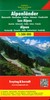 Książka ePub Alpy austria sÅ‚owenia wÅ‚ochy szwajcaria Francja mapa 1:500 000 - brak