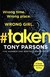 Książka ePub #taken - Parsons Tony