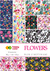 Książka ePub Blok Happy Color z motywami FLOWERS A4 15 arkuszy 80g/m2, 25 motywÃ³w - brak