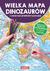 Książka ePub Wielka mapa dinozaurÃ³w i zwierzÄ…t prehistorycznych - brak