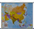 Książka ePub Azja mapa Å›cienna polityczna 1:11 000 000 - brak