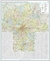 Książka ePub WojewÃ³dztwo mazowieckie mapa Å›cienna administracyjno-drogowa na podkÅ‚adzie magnetycznym, 1:200 000 - brak