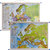 Książka ePub Europa. Mapa dwustronna fiz.-polit. 1:7 000 000 - brak
