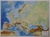 Książka ePub Europa mapa Å›cienna plastyczna 1:7 000 000 - brak