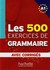 Książka ePub Les 500 Exercices de grammaire avec corriges A1 - brak