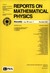 Książka ePub Report On Mathematical Physics 88/3 - brak