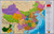 Książka ePub Chiny mapa Å›cienna kody pocztowe na podkÅ‚adzie do wpinania 1:4 000 000 - brak