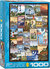 Książka ePub Puzzle 1000 Lighthouses Vintage Posters 6000-0779 - brak