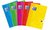 Książka ePub Brulion A5 Oxford Soft Touch w kratkÄ™ 96 kartek 5 sztuk mix - brak