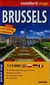 Książka ePub Brussels pocket map 1:13 000 - brak