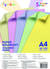 Książka ePub Papier kolorowy Gimboo A4 5 kolorÃ³w 100 sztuk - brak