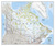 Książka ePub Kanada Classic mapa Å›cienna polityczna arkusz laminowany 1:6 500 000 - brak