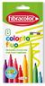 Książka ePub Pisaki Colorito Fluo 8 kolorÃ³w FIBRACOLOR - brak