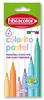 Książka ePub Pisaki Colorito Pastel 6 kolorÃ³w FIBRACOLOR - brak