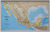 Książka ePub Meksyk Classic mapa Å›cienna polityczna na podkÅ‚adzie magnetycznym 1:4 370 000 - brak