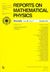 Książka ePub Reports on Mathematical Physics 68/3 | ZAKÅADKA GRATIS DO KAÅ»DEGO ZAMÃ“WIENIA - brak