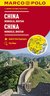Książka ePub Chiny Mongolia Bhutam Mapa drogowa - brak