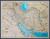 Książka ePub Iran Classic mapa Å›cienna polityczna na podkÅ‚adzie do wpinania 1:3 696 000 - brak