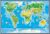 Książka ePub The world of the Young Explorer wall map for children - sticker - brak