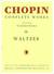 Książka ePub Chopin. Complete works. Walce - Fryderyk Chopin