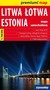 Książka ePub Liwa, Åotwa, Estonia 1:700 000 mapa samochodowa - brak