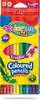 Książka ePub Kredki oÅ‚Ã³wkowe 12 kolorÃ³w heksagonalne z gumkÄ… Colorino Kids 87492 - brak