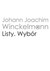 Książka ePub Listy. WybÃ³r Johann Joachim Winckelmann ! - Johann Joachim Winckelmann