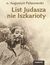 Książka ePub List Judasza nie Iszkarioty - o. Augustyn Pelanowski