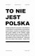 Książka ePub To nie jest Polska - Regina Mynarska,Kamila Albin,Piotr Marecki