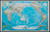 Książka ePub World Pacific Centered Åšwiat mapa Å›cienna polityczna na podkÅ‚adzie 1:36 384 000 - brak
