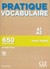 Książka ePub Pratique Vocabulaire Niveau A1-A2 + corriges - brak