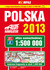 Książka ePub POLSKA 2013 ATLAS SAMOCHODOWY 1:500 000 - brak