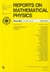 Książka ePub Reports on Mathematical Physics 70/2 - brak