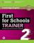 Książka ePub First for Schools Trainer 2 without answers - brak
